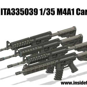 Pas Cher Inside the Armour ITA335039 M4A1 Carbines (4 pcs / 3D-Printed)
