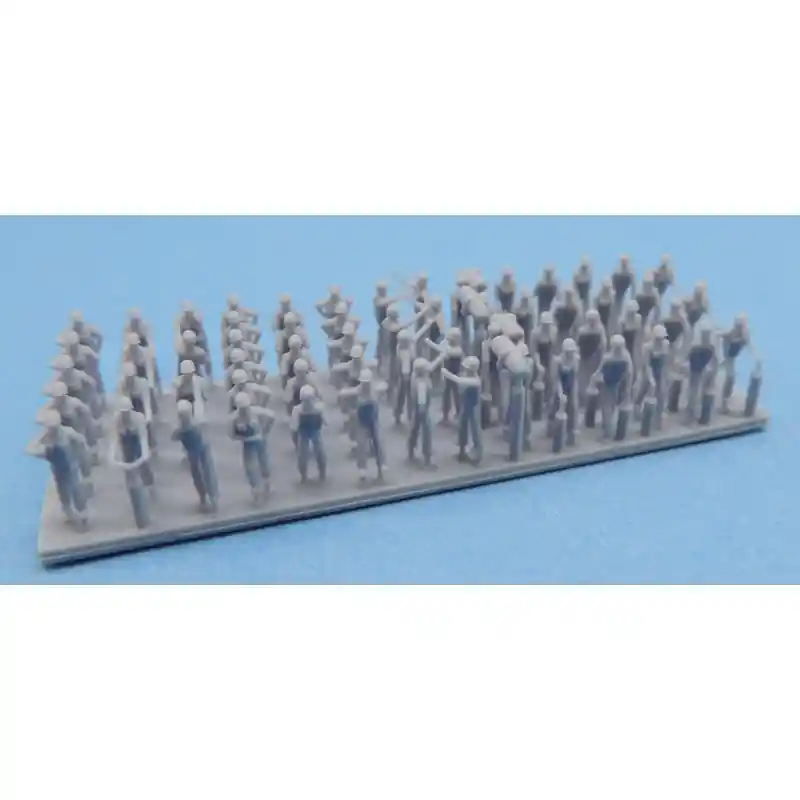Super Prix Black Cat Models AC2000015a US Navy Sailors On Duty Wearing Steel Helmet (60pcs)
