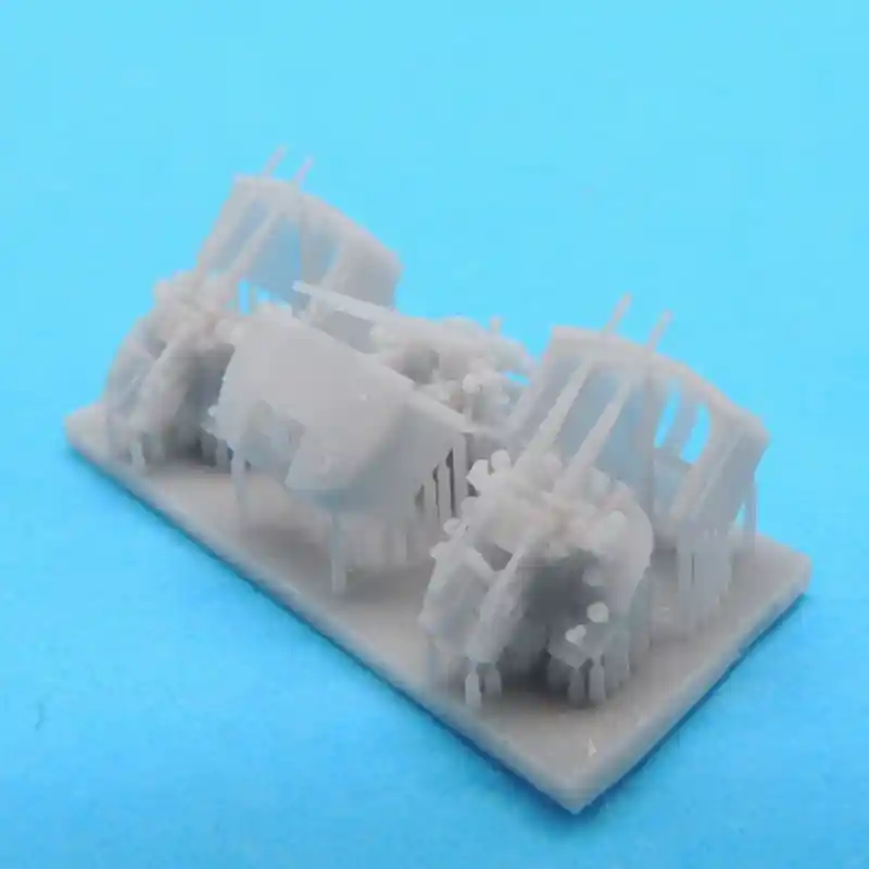 Offre Exclusive Black Cat Models AC700047 Twin 4.7in/45 Mk.XII Gun on Mk.XIX Mounting (3 pcs)