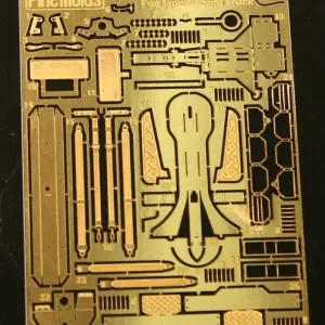 FineMolds MG73 Extra detail parts for Type 73 Light Track (Photo Etched) Expédié Aujourd'hui