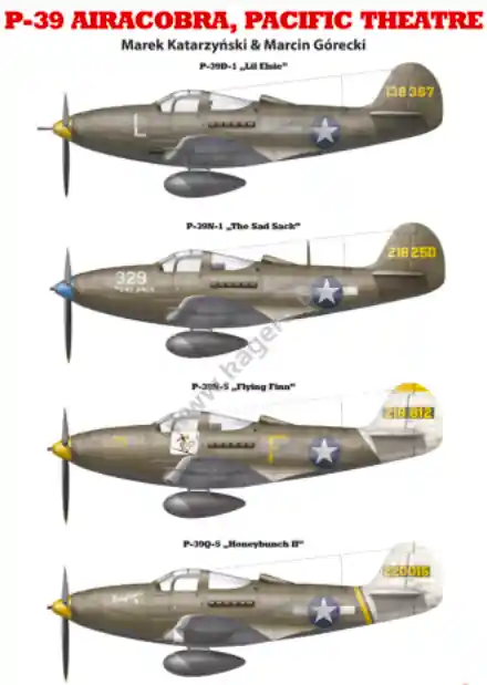 Vente Flash Kagero DEC-72008 P-39 Airacobra, Pacific Theatre