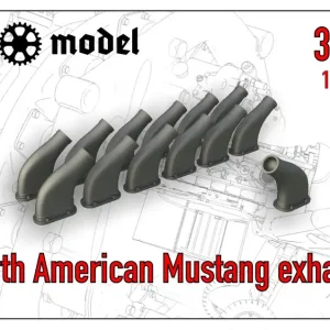 FPW Model 32428 Exhausts For North American Mustang (For Merlin Engine) Dernier Modèle