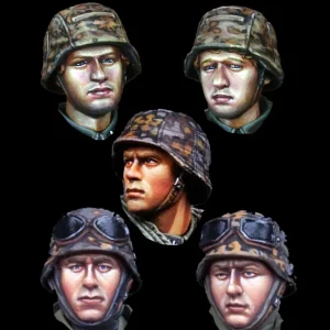 Alpine Miniatures H024 WSS Infantry Head Set Meilleure Vente
