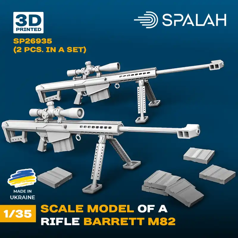Vente Directe Spalah 26935 Rifle Barrett M82 (2 pcs / 3D-Printed)