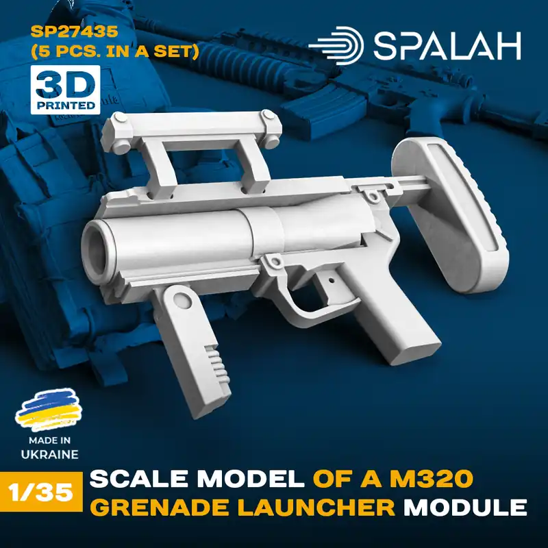 Spalah 27435 M320 Grenade Launcher Modules (5 pcs / 3D-Printed) Bon Plan