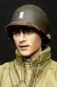 Alpine Miniatures H031 US Infantry Head Set 4 (5pcs) Usine Directe