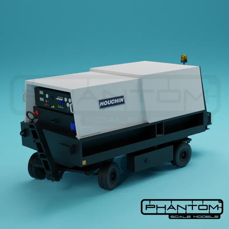 Retour Gratuit Phantom Scale Models 2023-01-L48 Ground Power Unit Houchin C690