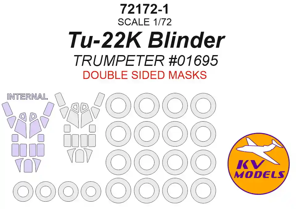 KV Models 72172-1 Tu-22K Blinder Commander Vite