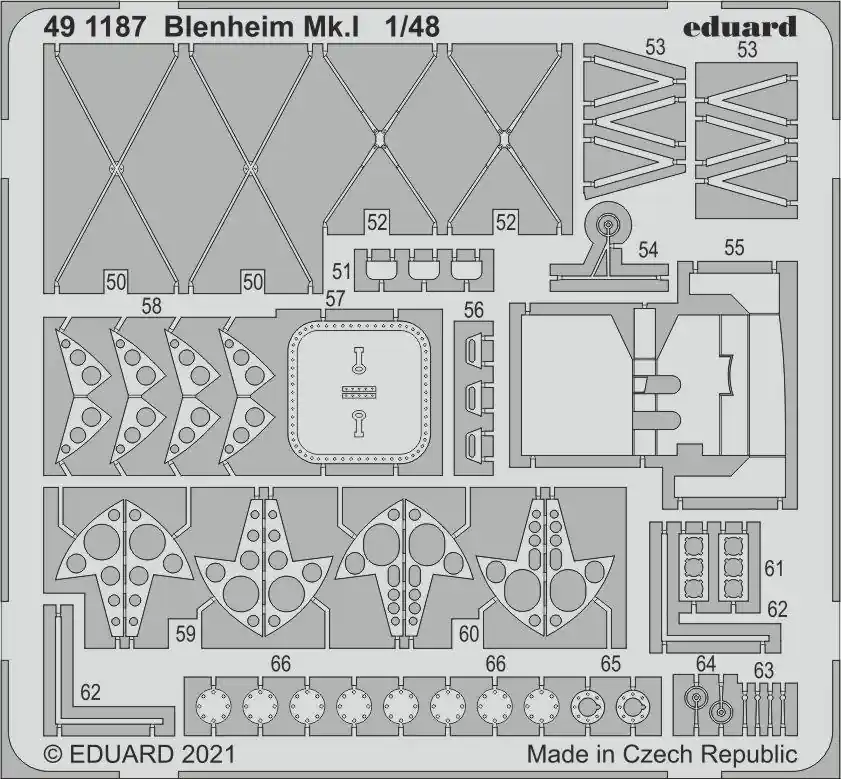 Nouvelle Collection Eduard 491187 Blenheim Mk.I AIRFIX