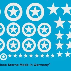 Prix Cassé Peddinghaus-Decals 0781 US Army White Stars