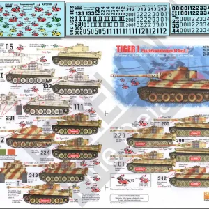 Solde Echelon Fine Details AXT351006 Schwere PzAbt 505 Tiger Is