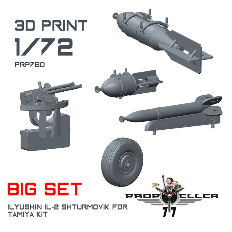 Achetez Aujourd'hui 77propeller 760 IL-2M BIG SET for Tamiya kit