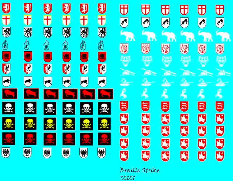 Top Vente Braille Strike 72121 Stug brigades and battalions