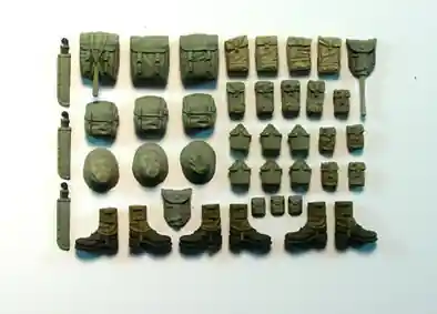 Callsign Models 35012 Aussie Infantry Early Vietnam conversion set 1965-66 Vente Flash