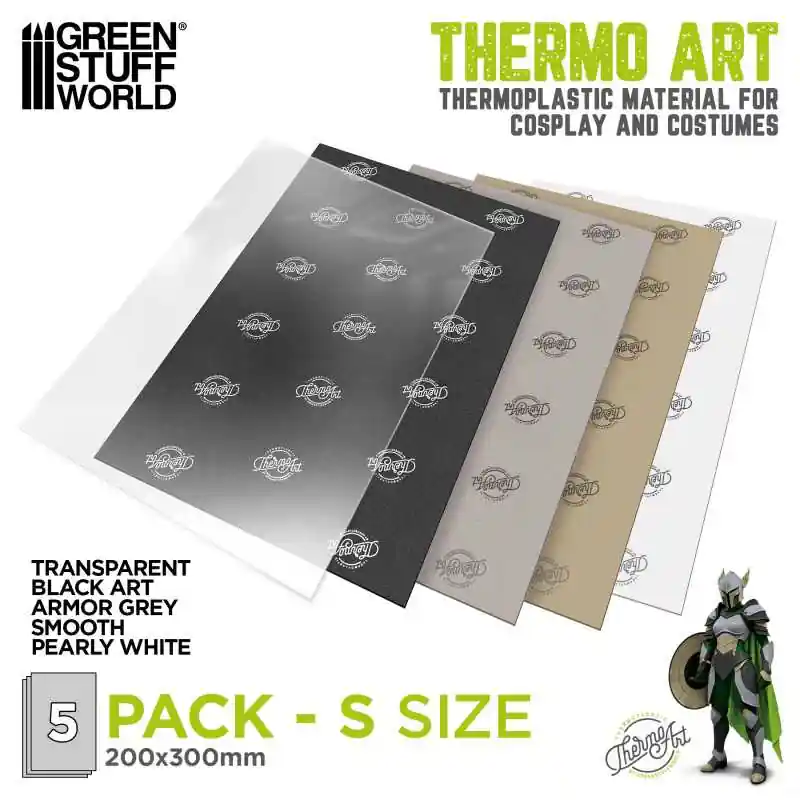 Green Stuff World 14114 ThermoArt Thermoplastic Sample Pack - S Size (5pcs) Promotion