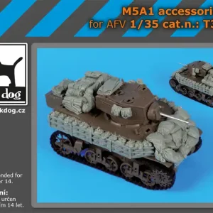 Promotion Saisonnière Black Dog T35251 M5A1 Accessories Set For AFV