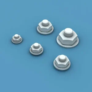 Top Vente Anyz Model Accessories 018 Nuts & Washers Type 1 / 0.6mm-1.2mm 200 pcs