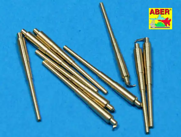 Aber 1-700L-011 Set of 9 pcs 406 mm long barrels for ships North Carolina, Washington Livraison Express