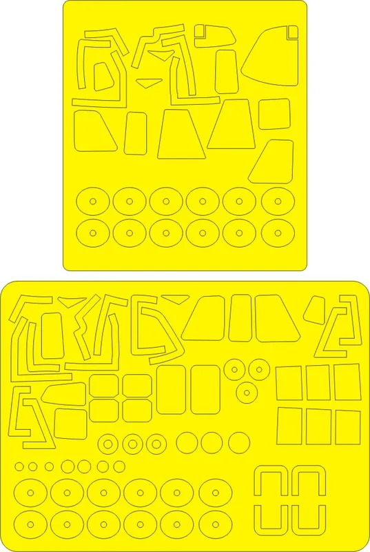 Satisfait Ou Remboursé New Ware AM0098 H-21C Shawnee "Flying Banana" EXPERT kabuki masks for Italeri