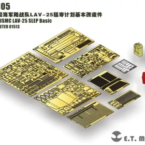 Meilleur Prix ET Model E35-105 Modern USMC LAV-25 SLEP - Basic Set (for Trumpeter 01513 )