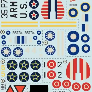 Dernière Chance Print Scale 72-381 Сurtiss P-36 Hawk. Hawk 75