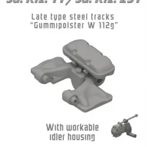 Acheter Direct SBS Model 35042 Sd.Kfz.11/Sd.Kfz. 251 late type steel tracks Gummi. w 112g
