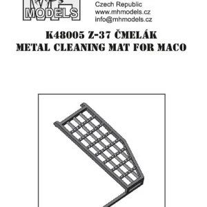 MH Models K48005 Z-37 Èmelák metal cleaning mat Réduction