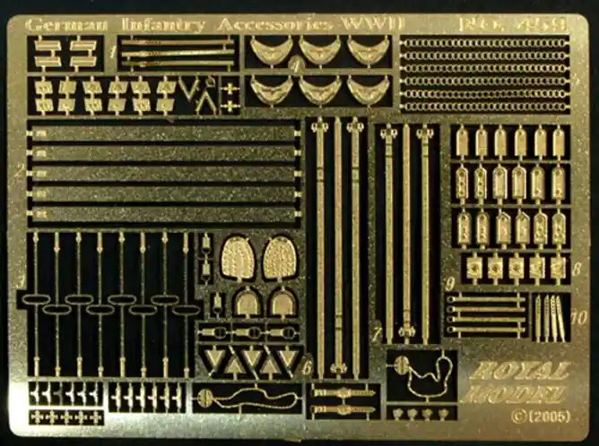Remise Royal Model di R. Reale 459 German Infantry Accessories WWII