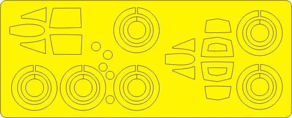 New Ware AM0862 MiG-25 PU BASIC kabuki masks for ICM 72178 kit Commander Maintenant