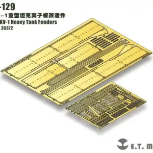 Top Vente ET Model EA35-129 Russian Heavy Tank KV-1 - Fenders (for Tamiya 35372)