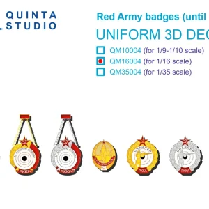 Acheter En Ligne Quinta Studio QM16004 Red Army Badges (until 1943)