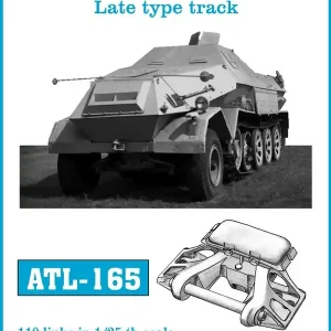 Livraison Express FriulModel 165 Tracks for Sd.Kfz. 8 12t Late Type Track
