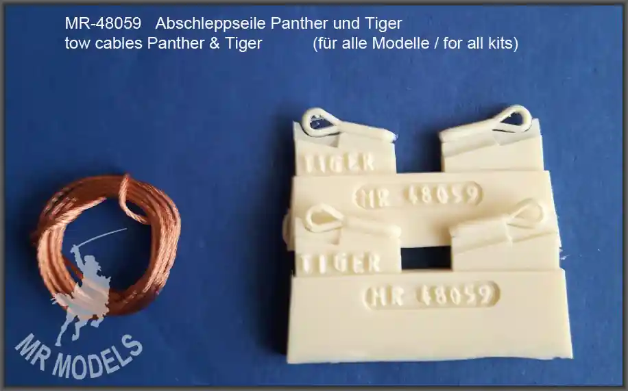 Pas Cher MR Modellbau 48059 Tow Cables Panther And Tiger (For All Kits)