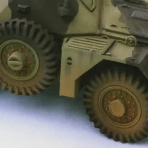 Flightpath UK P35002 Replacement Wheel Set for Airfix Ferret Scout Car Mk.2 Expédition Rapide