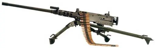 Usine Directe Zebrano ZA35237 Heavy MG Browning M2 With Cradle 142