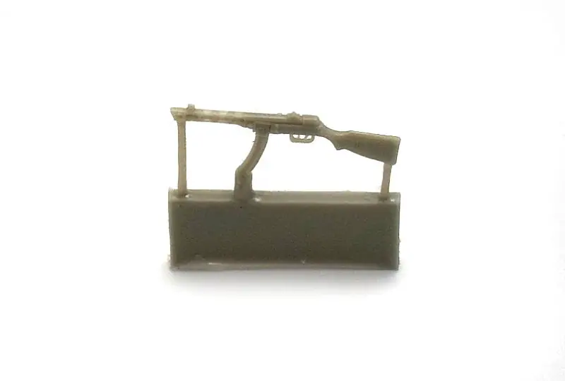 Zebrano ZA35208 PPSh-41 (Late Version) Soviet MG (6 pcs) Authentique