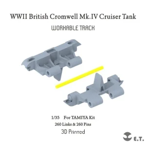 ET Model P35-059 British WWII Cruiser Tank Cromwell Mk.IV - Workable Track (for Tamiya Kit) Meilleure Vente