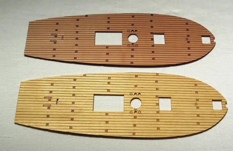Remise HiSModel D147-B Caravela Portuguesa - Beech wooden deck