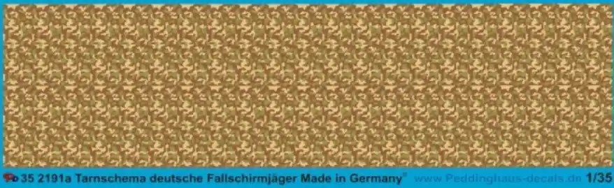 Dernière Chance Peddinghaus-Decals 2191a Camo Smoke German Paras