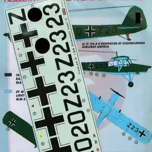 Affaire À Saisir Kora Models Dec4840 Fieseler Fi-156 Storch German Sudety