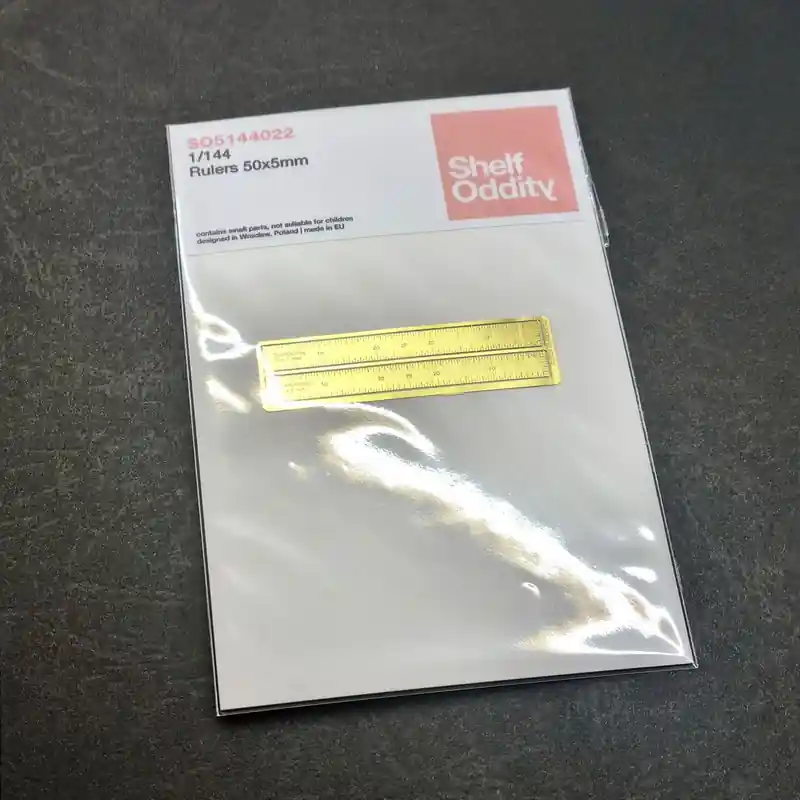 Dernière Chance NEW! Shelf Oddity 5144022 Rulers 50 x 5 mm