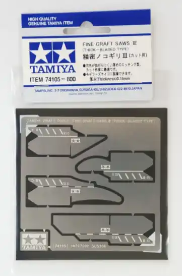 Tamiya 74105 Fine Craft Saw III (Thick) Offre Du Jour
