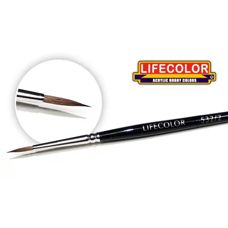 Life Color TA5322 Modelling Brush Round Long Hair 532-2 Dernier Modèle