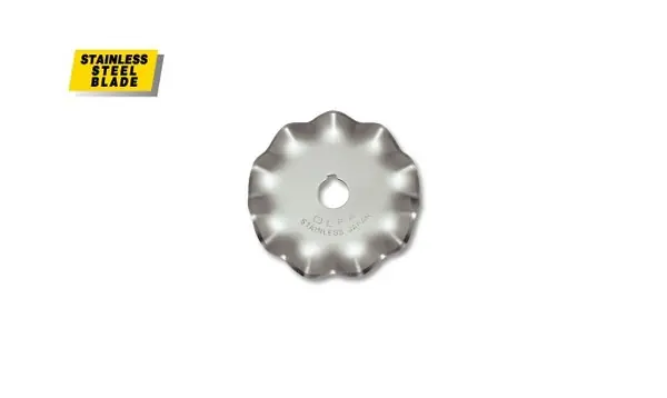 Dernier Modèle Olfa WAB451 45mm Rotary Wave Blade, 1-pack (WAB45-1)
