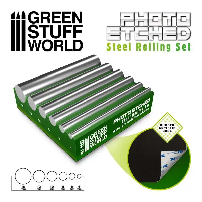 Green Stuff World 2929 Photo Etched Rolling Set Prix Cassé