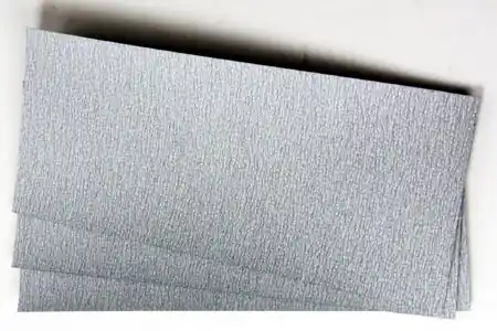 Tamiya 87058 Finishing Abrasives P1200 - 3 Sheets Expédition Rapide
