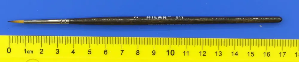 Réduction MILAN 80462 Round synthetic bristle paintbrush series 311 no. 2