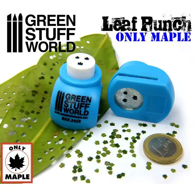 Offre Exclusive Green Stuff World 1415 Leaf Punch Medium Blue