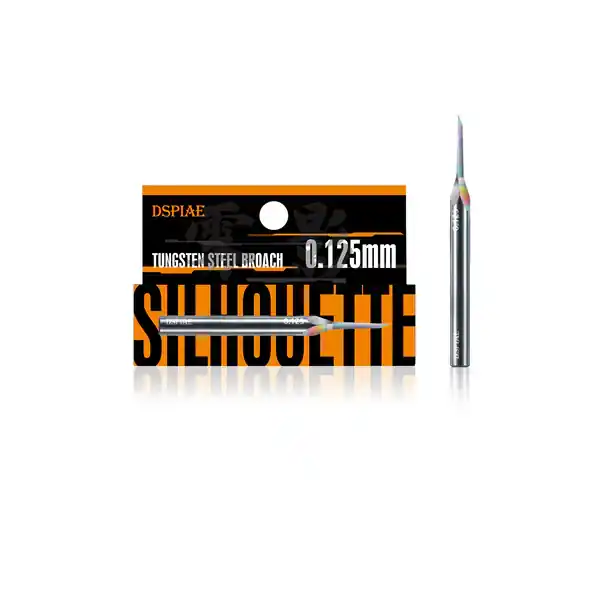 Certifié DSPIAE YPB-0125 Tungsten Steel Broach 0,125mm