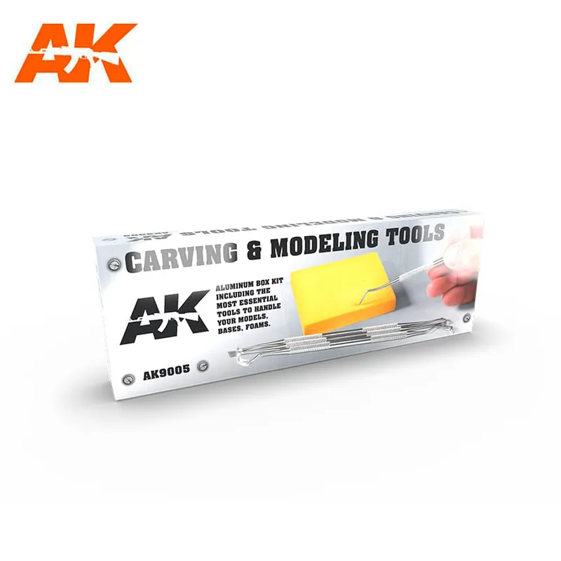 Top Vente AK-Interactive 9005 Carving Tools Deluxe Box